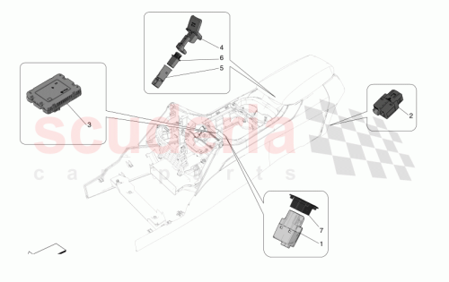Part Diagram for Maserati 675001436