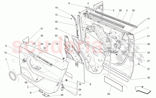 Part Diagram for Maserati 670146851