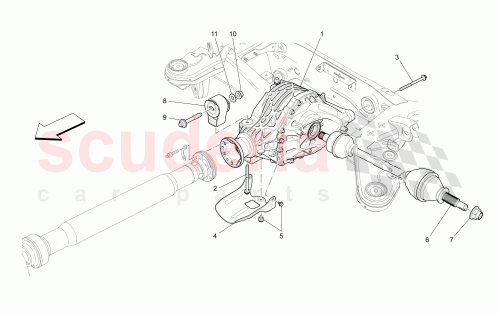 Part Diagram for Maserati 670003988