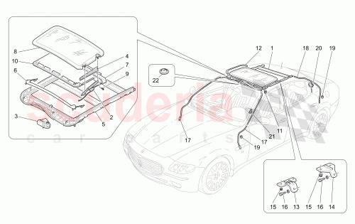 Part Diagram for Maserati 980139305
