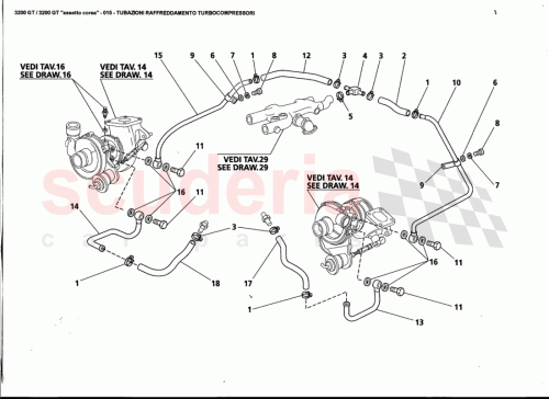 Part Diagram for Maserati 10187090