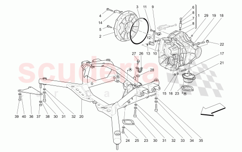Part Diagram for Maserati 67390000