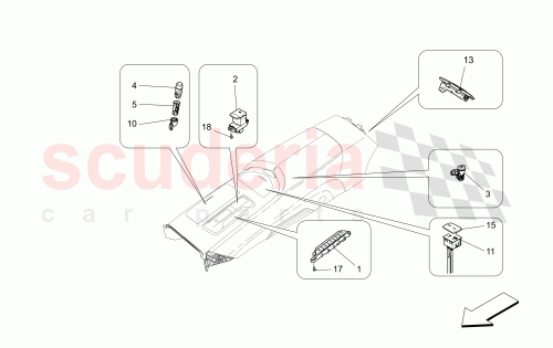 Part Diagram for Maserati 670020773