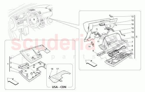Part Diagram for Maserati 68240133