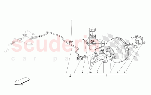 Part Diagram for Maserati 670036704