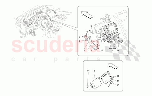 Part Diagram for Maserati 8208509