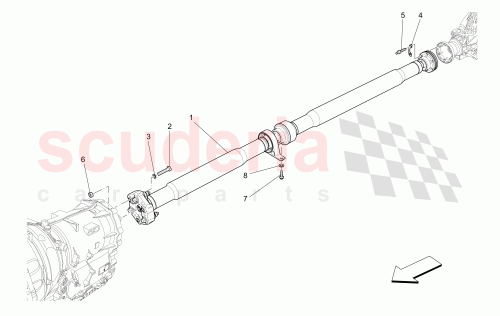 Part Diagram for Maserati 670039450
