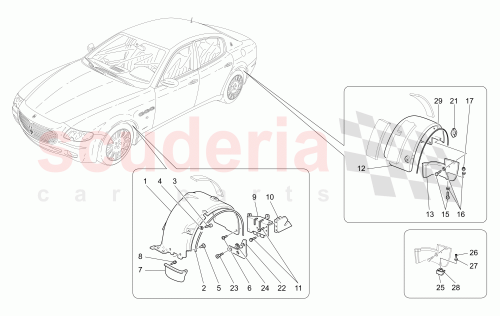Part Diagram for Maserati 80038000