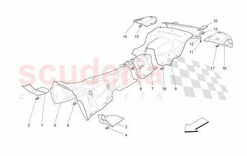 Part Diagram for Maserati 82652800