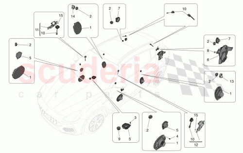 Part Diagram for Maserati 675002189