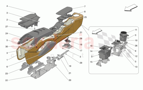 Part Diagram for Maserati F670165468