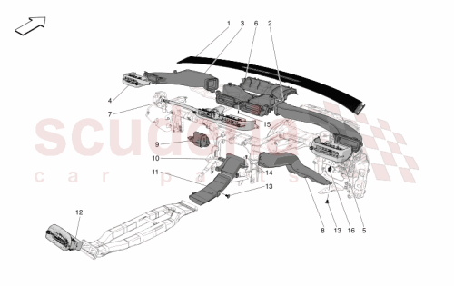 Part Diagram for Maserati 670177523
