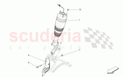 Part Diagram for Maserati 670106013