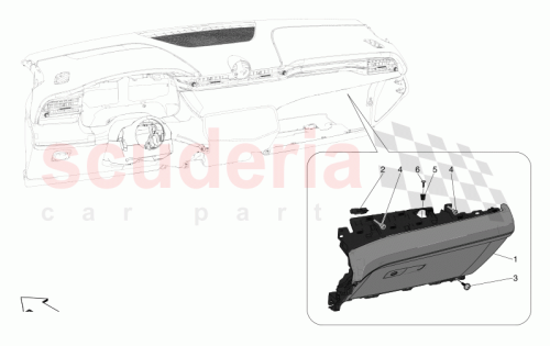 Part Diagram for Maserati 670183312