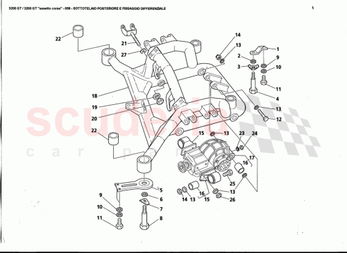 Part Diagram for Maserati 10520125