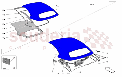 Part Diagram for Maserati 673014063