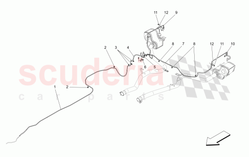 Part Diagram for Maserati 670032177