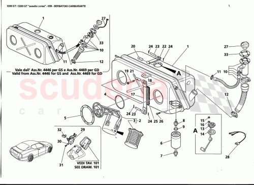 Part Diagram for Maserati 383700309