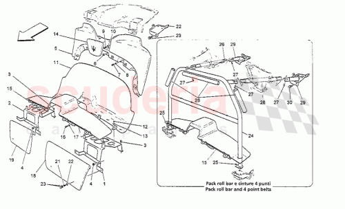 Part Diagram for Maserati 13577701