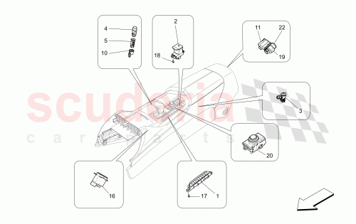 Part Diagram for Maserati 670096828