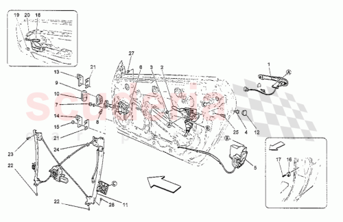 Part Diagram for Maserati 85321500