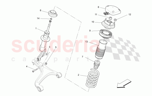 Part Diagram for Maserati 670153413