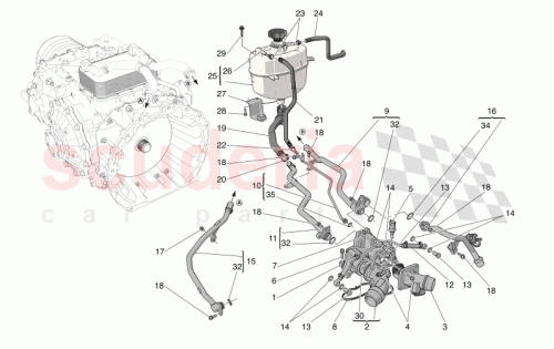 Part Diagram for Maserati 673014034