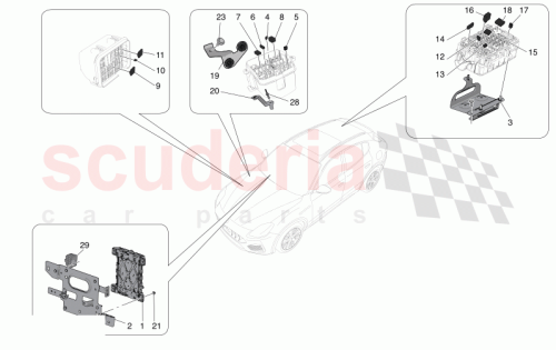 Part Diagram for Maserati 675001061