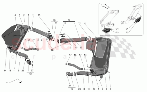 Part Diagram for Maserati 670213188
