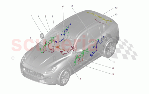 Part Diagram for Maserati 670216429