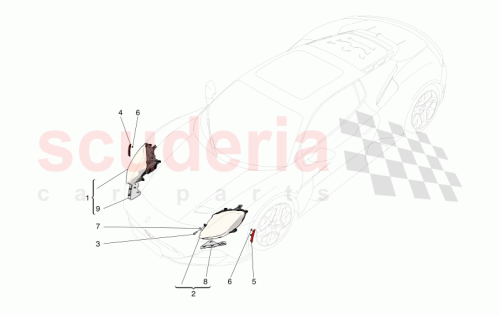 Part Diagram for Maserati 670214383