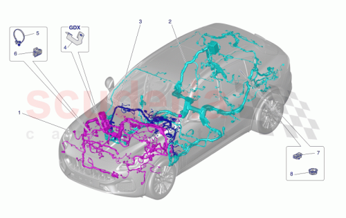 Part Diagram for Maserati 670309900