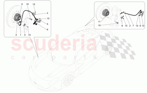 Part Diagram for Maserati 675002242