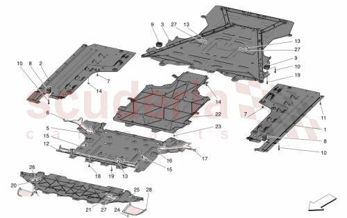 Part Diagram for Maserati 670216656