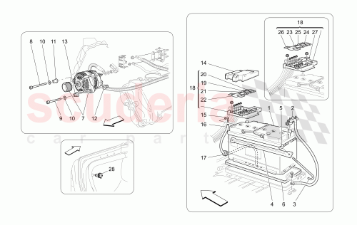 Part Diagram for Maserati 241744