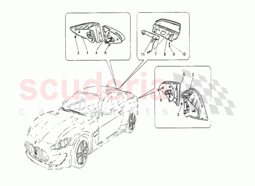 Part Diagram for Maserati 980145410