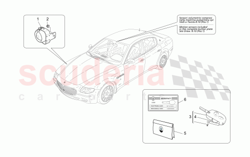 Part Diagram for Maserati 980139781