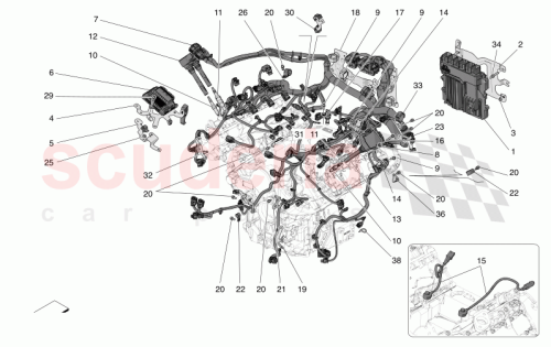 Part Diagram for Maserati 670054301