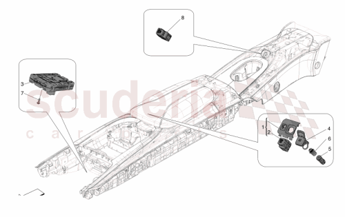 Part Diagram for Maserati 670228198