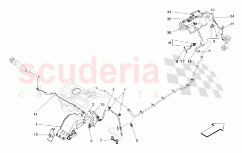 Part Diagram for Maserati 670105048