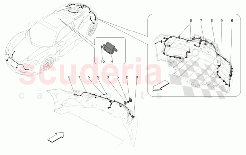 Part Diagram for Maserati 156113510