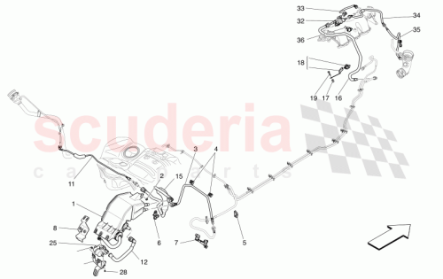 Part Diagram for Maserati 670033286