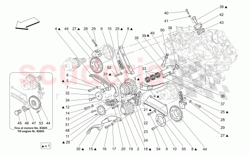 Part Diagram for Maserati 195511
