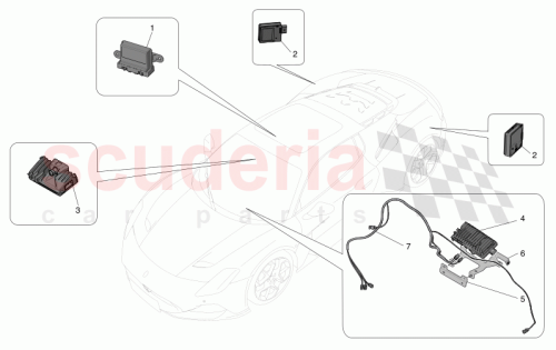 Part Diagram for Maserati 670219005