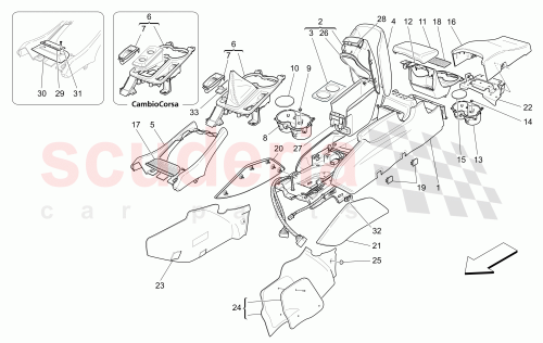 Part Diagram for Maserati 69890819