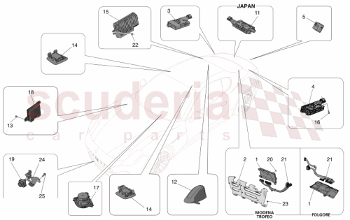 Part Diagram for Maserati 670213197