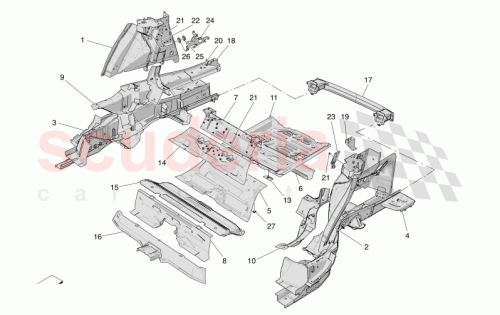 Part Diagram for Maserati 673015744