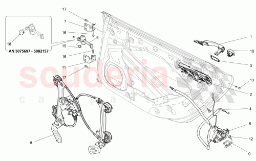 Part Diagram for Maserati 670102274