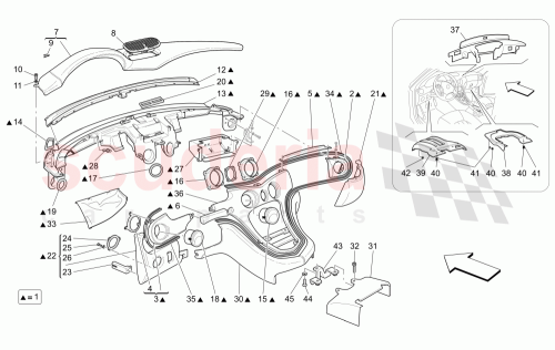 Part Diagram for Maserati 984181601