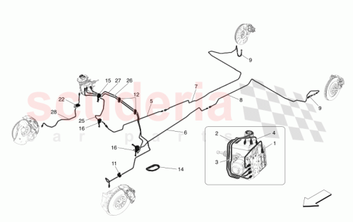 Part Diagram for Maserati 670182549